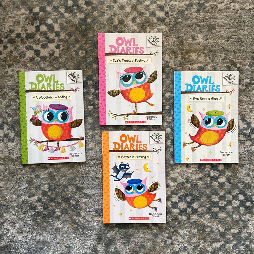 Owl Diaries four book set